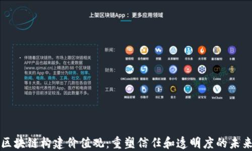 
区块链构建价值观：重塑信任和透明度的未来
