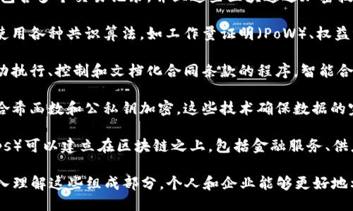 区块链技术的组成部分主要可以分为以下几类：

1. **网络层**：区块链由一个去中心化的网络组成，这些网络节点通过点对点协议进行通信。每个节点都存储着整个区块链的副本，在进行交易时，节点之间会相互验证。

2. **数据层**：在这个层面上，区块链保存了所有的交易数据。每个区块包含多个交易记录，并且这些区块通过加密技术相互连接，形成一个链条。数据层确保信息的透明性和安全性。

3. **共识机制**：为了确保所有节点对区块链的状态达成一致，区块链使用各种共识算法，如工作量证明（PoW）、权益证明（PoS）等。这些机制决定了如何添加新区块到链中，并防止恶意攻击。

4. **智能合约**：某些区块链平台（如以太坊）支持智能合约。这些是自动执行、控制和文档化合同条款的程序。智能合约可以在满足特定条件时自动执行，极大地提高了交易的效率。

5. **加密技术**：区块链中的数据安全依赖于加密技术。常用的方法如哈希函数和公私钥加密。这些技术确保数据的完整性和用户的隐私。

6. **应用层**：这是区块链应用的主要层面。各种去中心化的应用（DApps）可以建立在区块链之上，包括金融服务、供应链管理、身份验证等。

这些成分共同作用，实现了区块链的去中心化、安全性和透明性。通过深入理解这些组成部分，个人和企业能够更好地利用区块链技术，并在各自的领域获得成功。