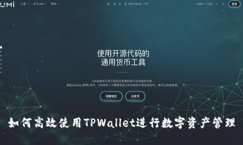如何高效使用TPWallet进行数字资产管理