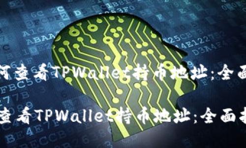 : 如何查看TPWallet持币地址：全面指南

如何查看TPWallet持币地址：全面指南