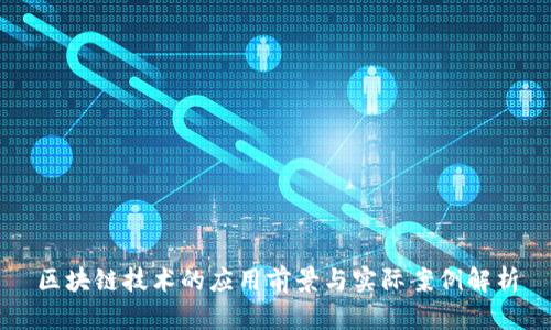 区块链技术的应用前景与实际案例解析